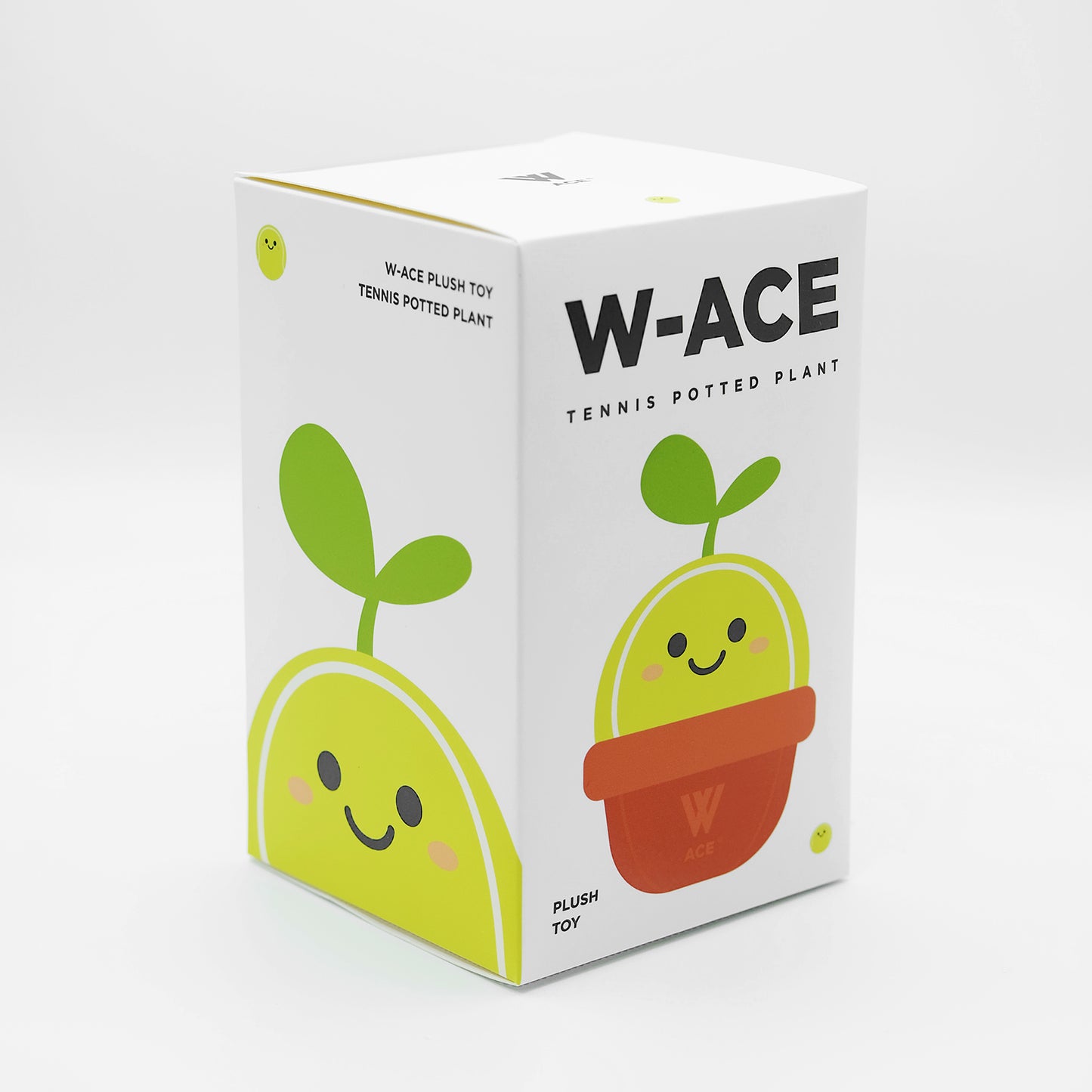 W-ACE Tennis Potted Plant Plush Charm