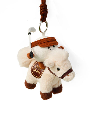 W-ACE Hole In One Golf Pony Plush Charm