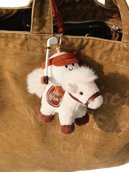 W-ACE Hole In One Golf Pony Plush Charm