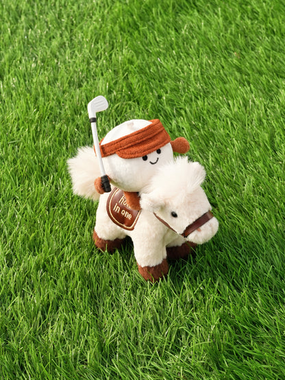 W-ACE Hole In One Golf Pony Plush Charm