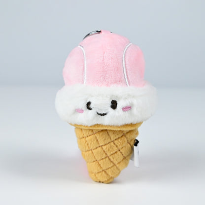 W-ACE Tennis Ice Cream Cone Plush Charm - Green