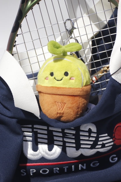 W-ACE Tennis Potted Plant Plush Charm