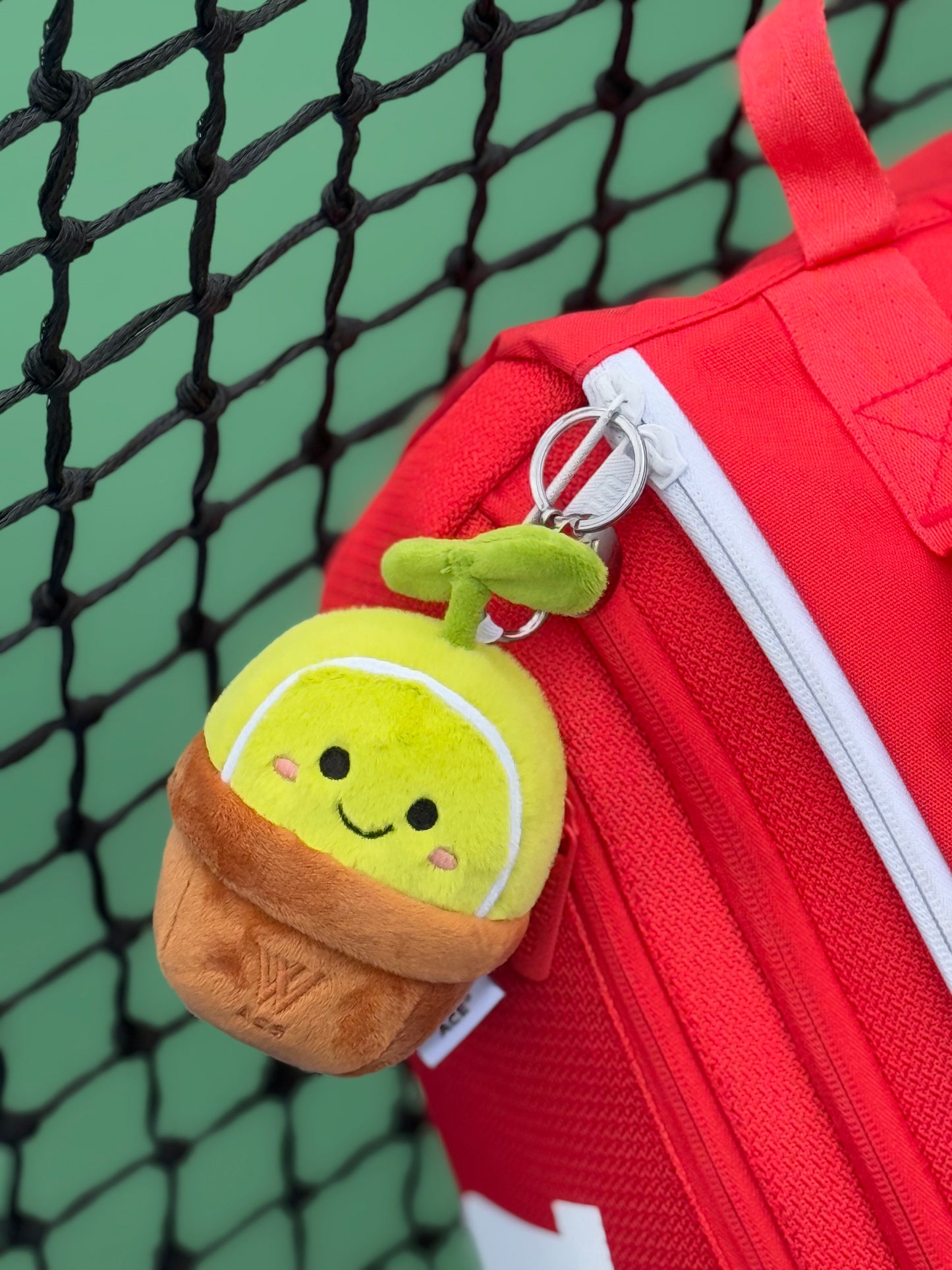 W-ACE Tennis Potted Plant Plush Charm