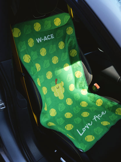 W-ACE Tennis Pattern Sports Towel