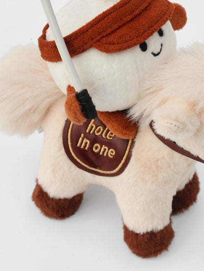 W-ACE Hole In One Golf Pony Plush Charm