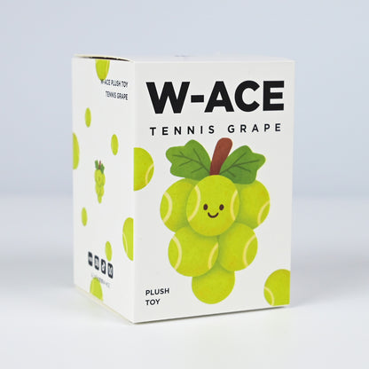 W-ACE Tennis Grape Plush Charm