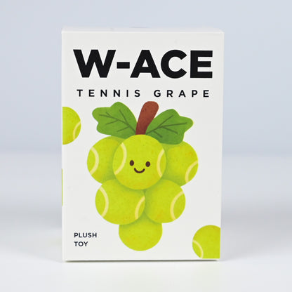 W-ACE Tennis Grape Plush Charm