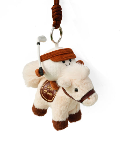 W-ACE Hole In One Golf Pony Plush Charm