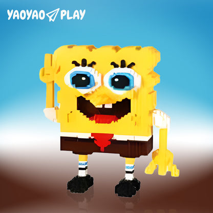 YaoYaoPlay SpongeBob Mini Building Block Set