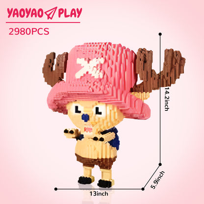 YaoYaoPlay Chopper Mini Building Block Set