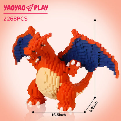 YaoYaoPlay Charizard Mini Building Block Set