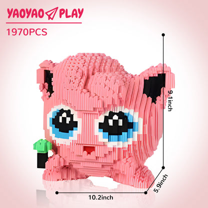 YaoYaoPlay Jigglypuff Mini Building Block Set