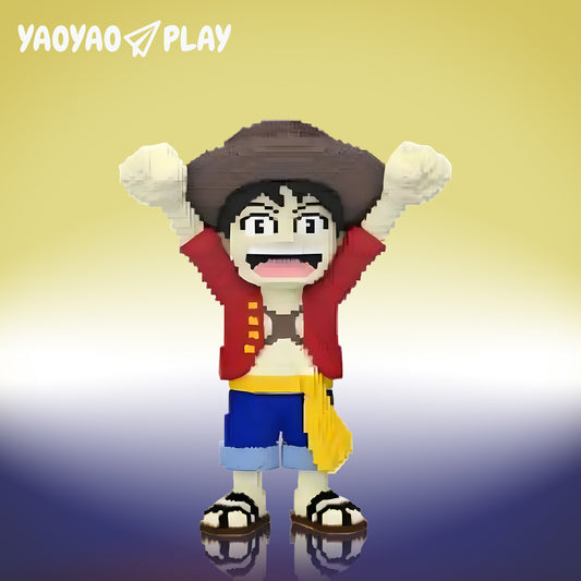 YaoYaoPlay Pirate Captain Hero Building Block Set