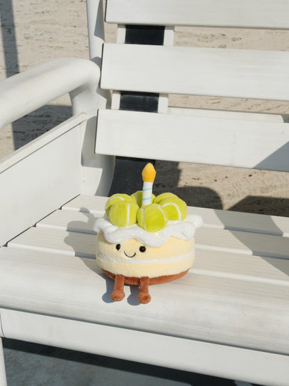 W-ACE Tennis Cake Plush Birthday Gift Box Set