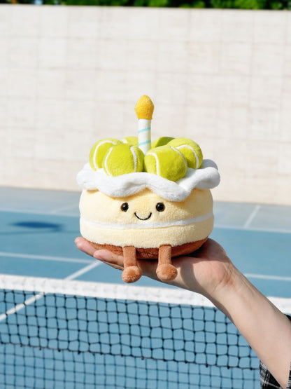 W-ACE Tennis Cake Plush Birthday Gift Box Set