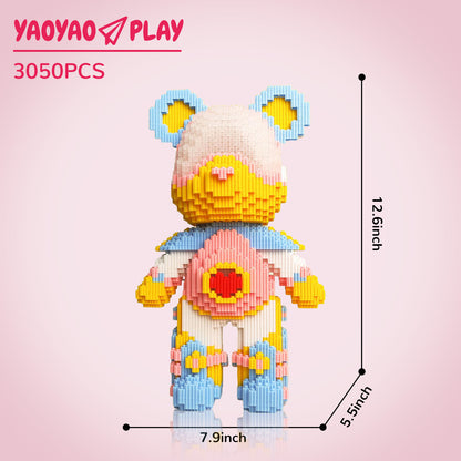 YaoYaoPlay Interstellar Astronaut Medium Bear Blocks