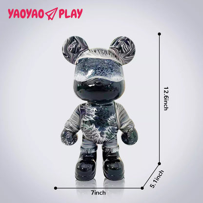 YaoYaoPlay Shadow Fluid Bear - Cute Home Decor and Creative DIY Craft