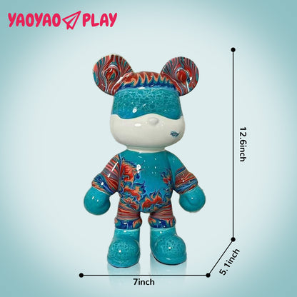 YaoYaoPlay Lovebird Fluid Bear - Cute Home Decor and Creative DIY Craft