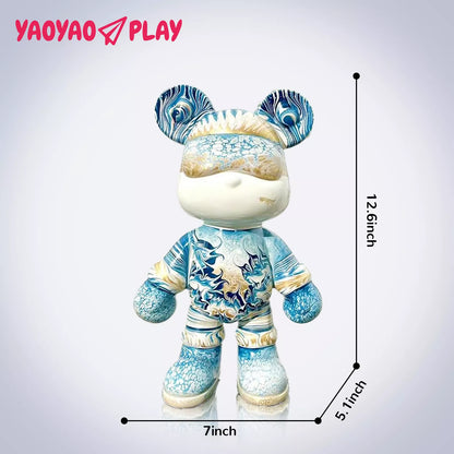 YaoYaoPlay Cloud Curtain Fluid Bear - Cute Home Decor and Creative DIY Craft