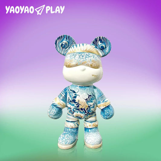 YaoYaoPlay Cloud Curtain Fluid Bear - Cute Home Decor and Creative DIY Craft