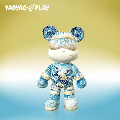 YaoYaoPlay Cloud Curtain Fluid Bear - Cute Home Decor and Creative DIY Craft