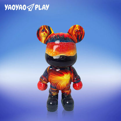 YaoYaoPlay Flame Fluid Bear - Cute Home Decor and Creative DIY Craft