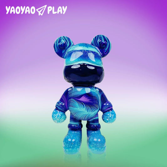 YaoYaoPlay Aurora Fluid Bear - Cute Home Decor and Creative DIY Craft