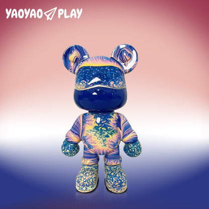 YaoYaoPlay Cross Bridge Fluid Bear - Cute Home Decor and Creative DIY Craft