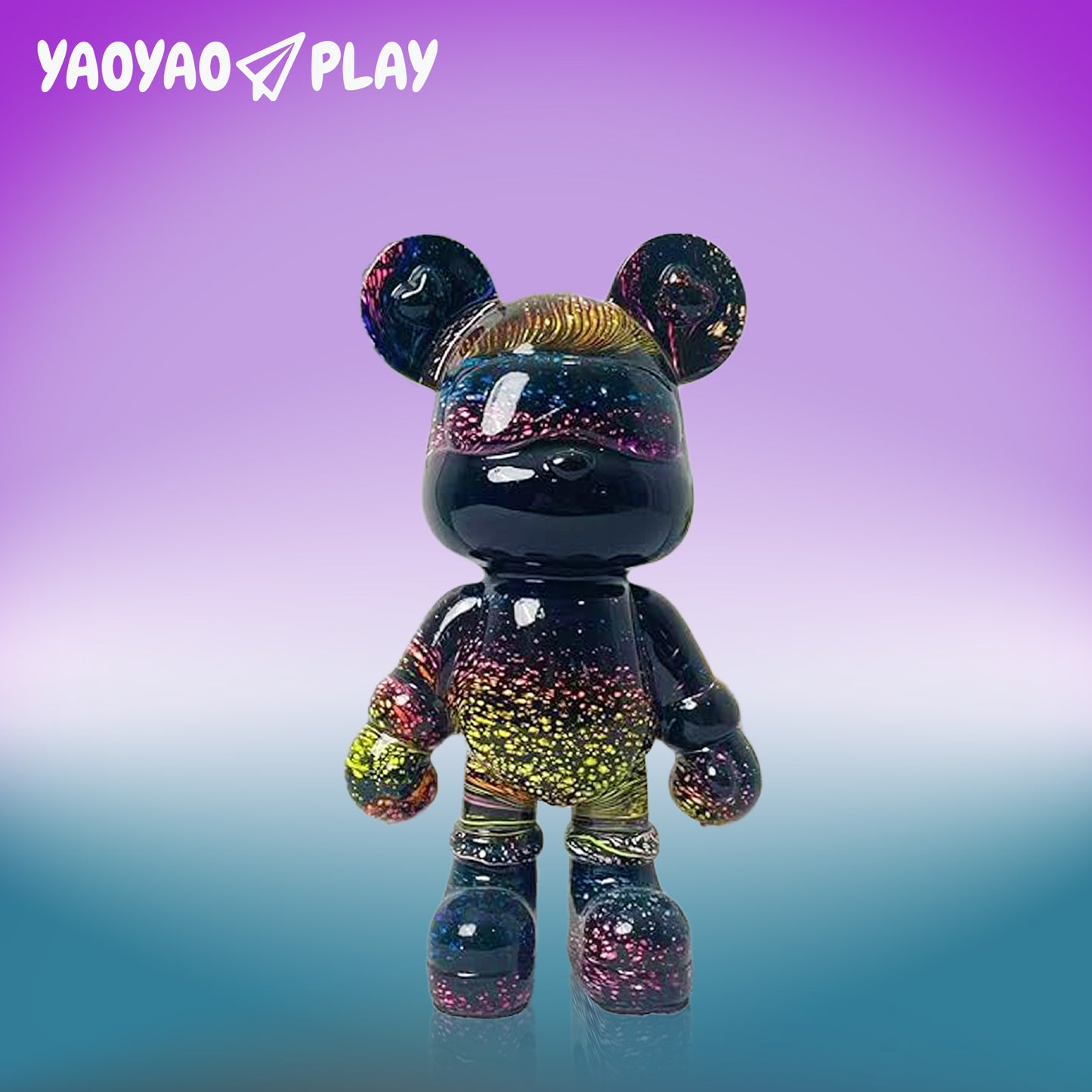 YaoYaoPlay MoYuan Fluid Bear - Cute Home Decor and Creative DIY Craft