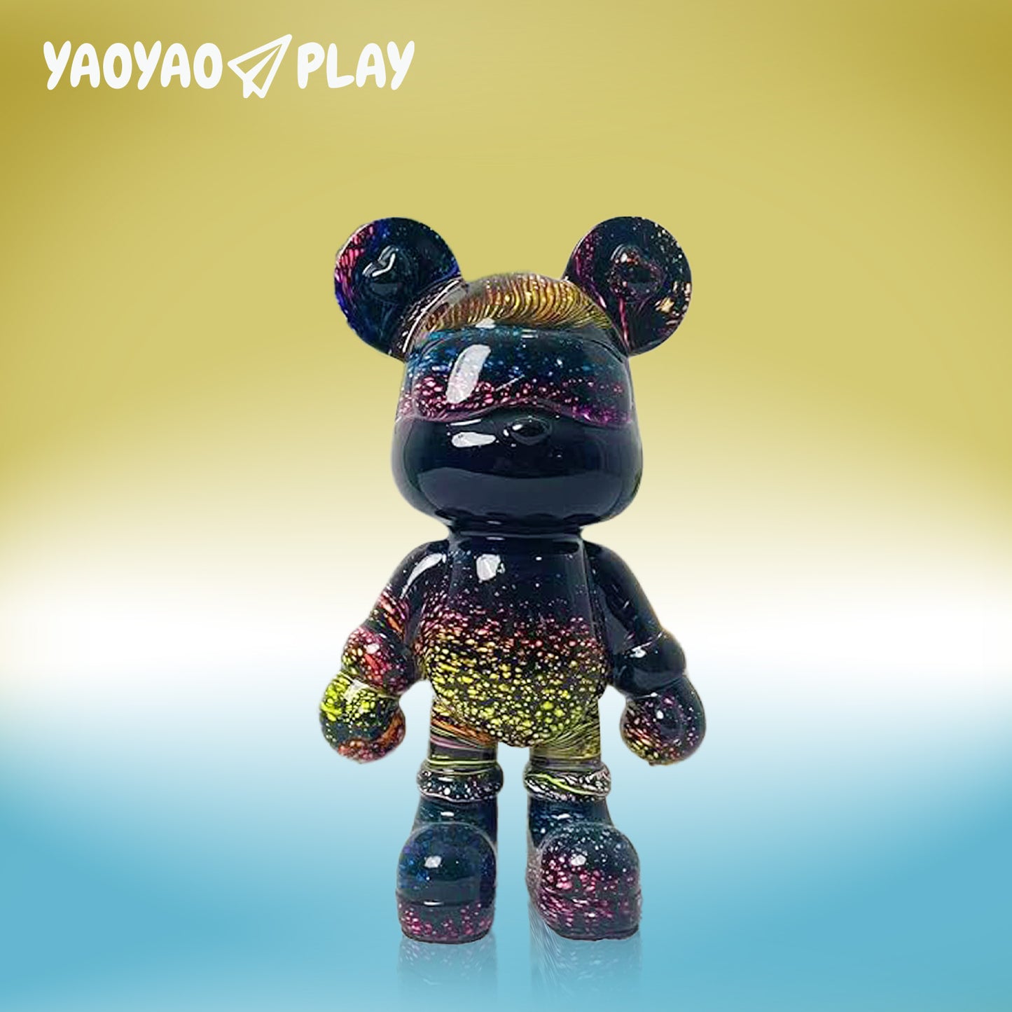 YaoYaoPlay MoYuan Fluid Bear - Cute Home Decor and Creative DIY Craft