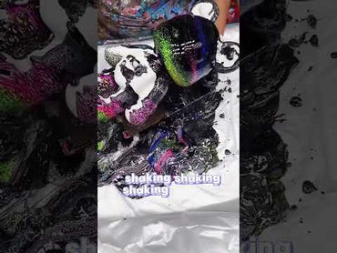 YaoYaoPlay Black Starry Sky Fluid Bear - Cute Home Decor and Creative DIY Craft